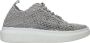 Mustang Beige Bloemen Sneakers voor Dames Gray Dames - Thumbnail 5