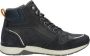 Mustang Veterschoenen Hoog Veterschoenen Hoog Blauw - Thumbnail 1
