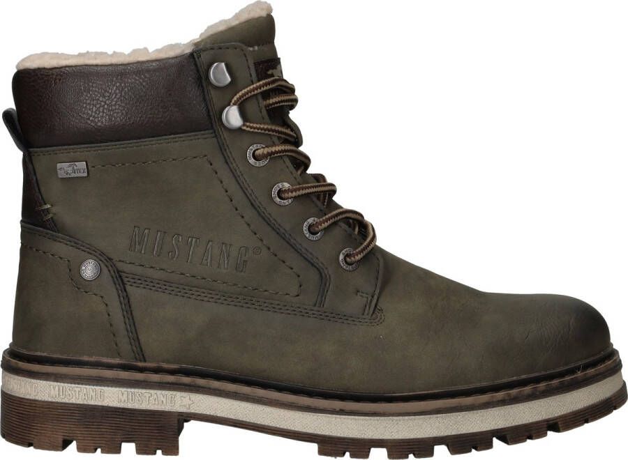 Mustang Veterschoenen Hoog Veterschoenen Hoog Khaki