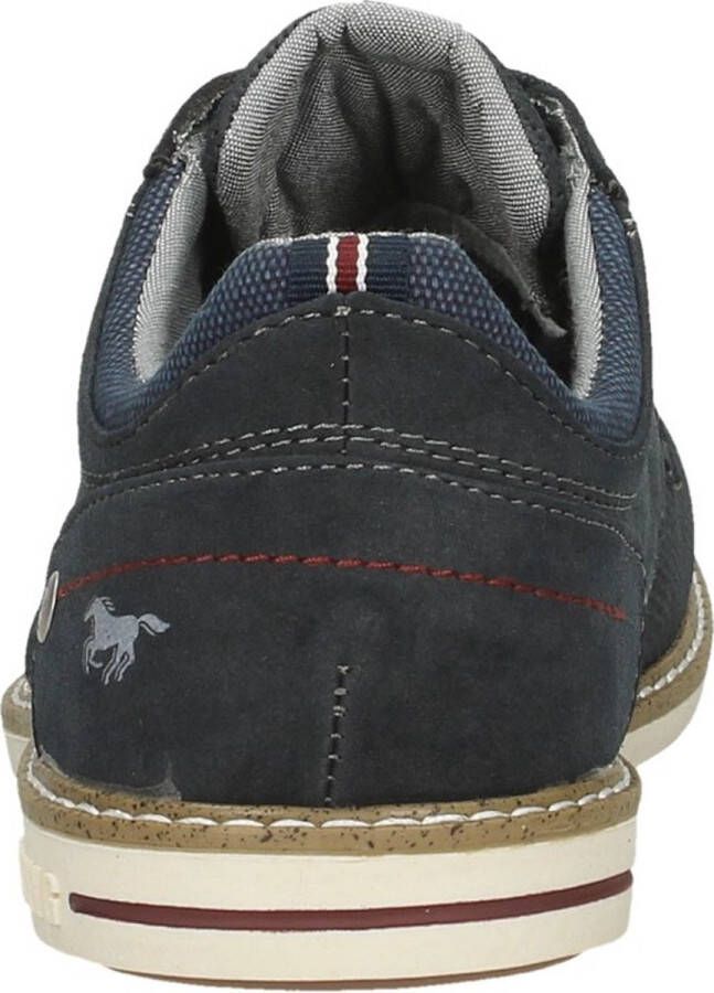 Mustang Shoes Veterschoenen vrijetijdsschoen lage schoen veterschoen met perforatie