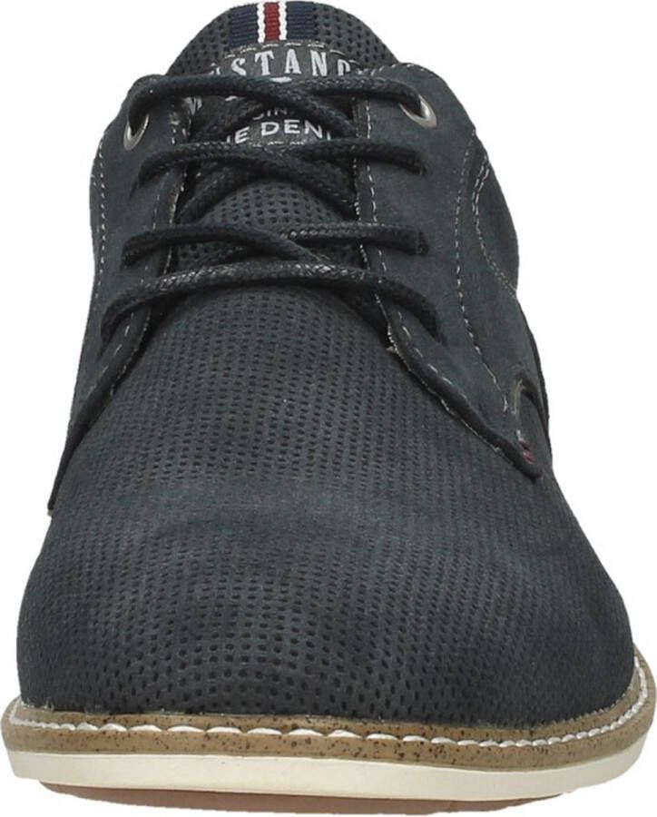 Mustang Shoes Veterschoenen vrijetijdsschoen lage schoen veterschoen met perforatie