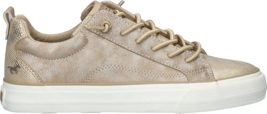 Mustang Veterschoenen Laag Veterschoenen Laag Goudkleur