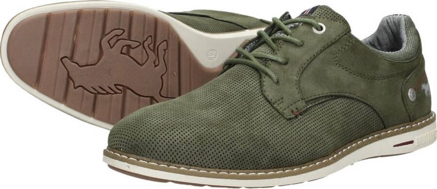 Mustang Veterschoenen Laag Veterschoenen Laag groen