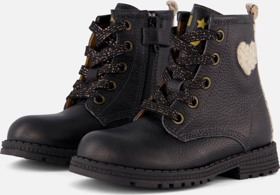 Muyters Animal Veterboots zwart Leer