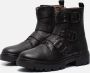 Muyters Biker boots zwart Leer Kinderschoenen - Thumbnail 1