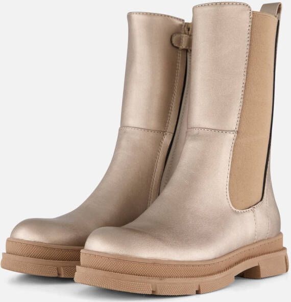 Muyters Chelsea boots goud Synthetisch Kinderschoenen