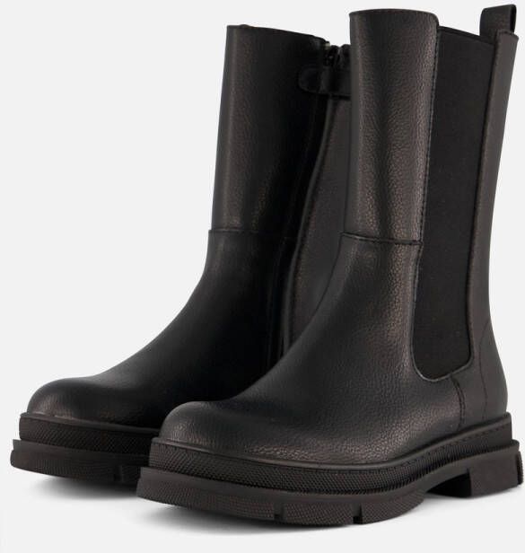 Muyters Chelsea boots zwart Imitatieleer