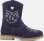 Muyters Cowboylaarzen blauw Suede - Thumbnail 1