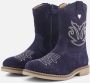 Muyters Cowboylaarzen blauw Suede - Thumbnail 1