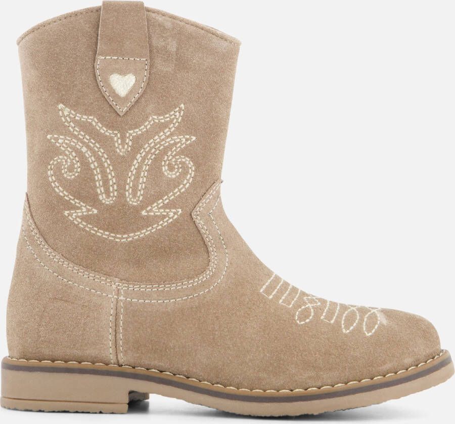 Muyters Cowboylaarzen taupe Suede