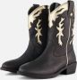 Muyters Cowboylaarzen zwart Leer Kinderschoenen - Thumbnail 1