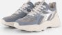 Muyters Denim Sneakers blauw Leer Kinderschoenen - Thumbnail 2