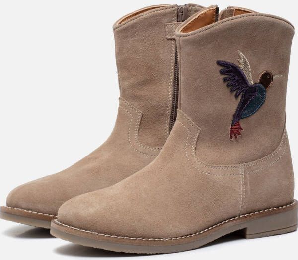 Muyters Laarzen taupe Leer Kinderschoenen