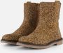 Muyters Leopard Enkellaarsjes bruin Suede Kinderschoenen - Thumbnail 1