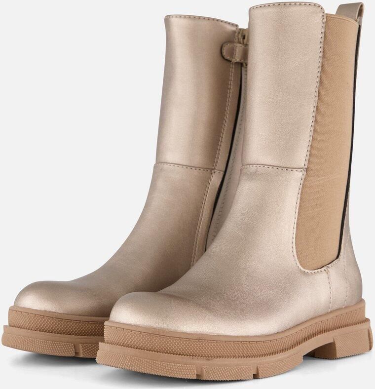 Muyters Chelsea boots goud Synthetisch Kinderschoenen