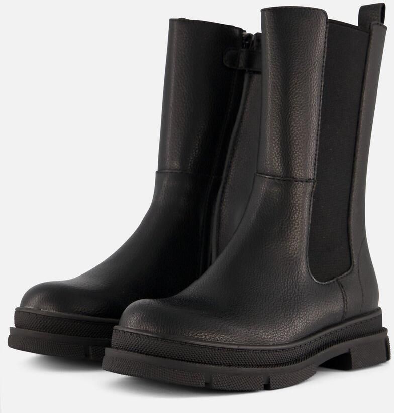 Muyters Chelsea boots zwart Imitatieleer Kinderschoenen