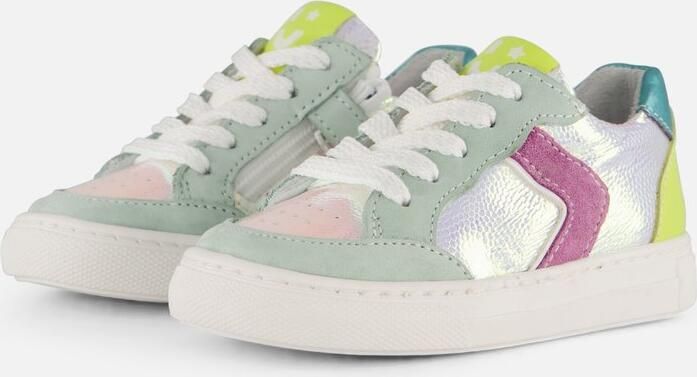 Muyters Hollogram Sneakers metallic Leer Kinderschoenen - Foto 2