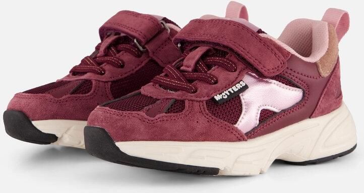 Muyters Sneakers bordeaux Suède Kinderschoenen