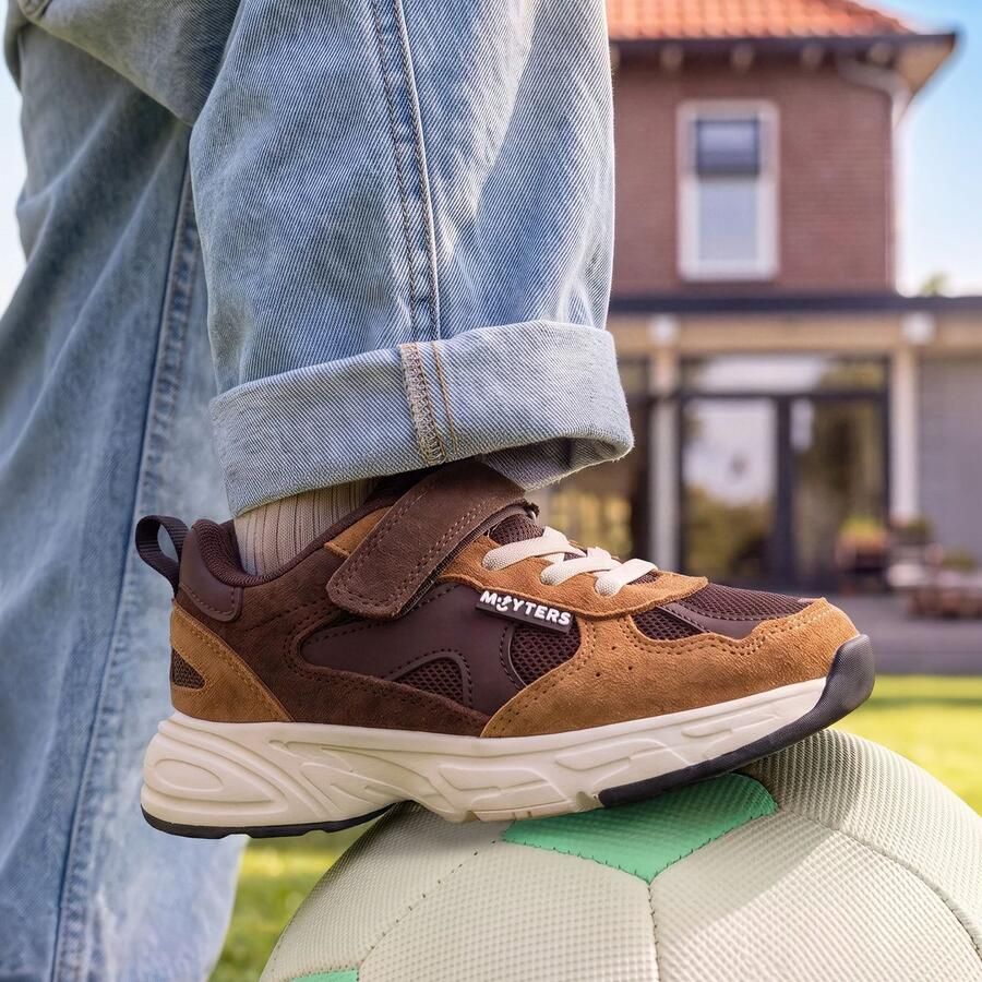 Muyters Sneakers bruin Suéde Kinderschoenen - Foto 5