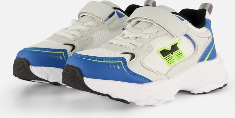 Muyters Sneakers grijs combi Textiel Kinderschoenen