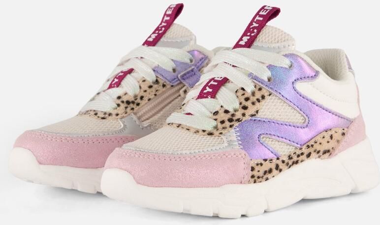 Muyters Sneakers leopard blauw Leer Kinderschoenen - Foto 2