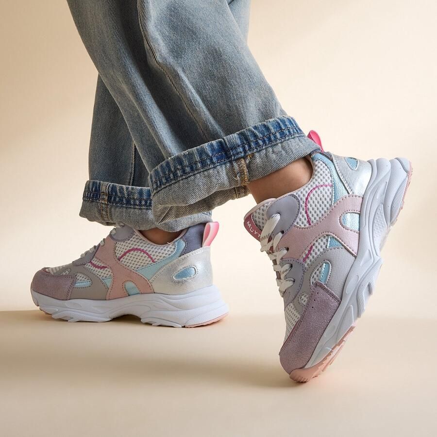 Muyters Sneakers paars Synthetisch Kinderschoenen - Foto 2