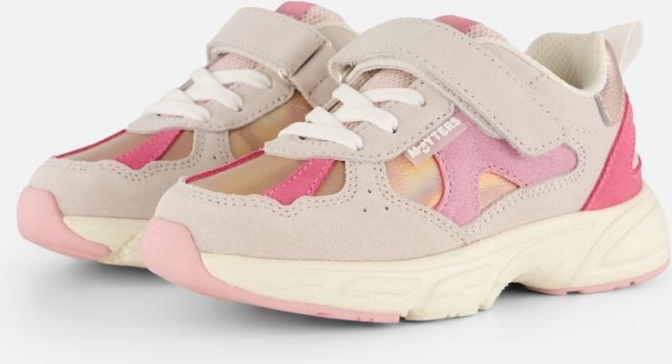 Muyters Sneakers roze Suede Kinderschoenen