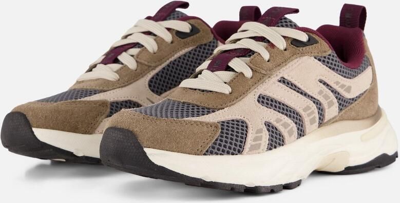 Muyters Sneakers Taupe Leer Kinderschoenen