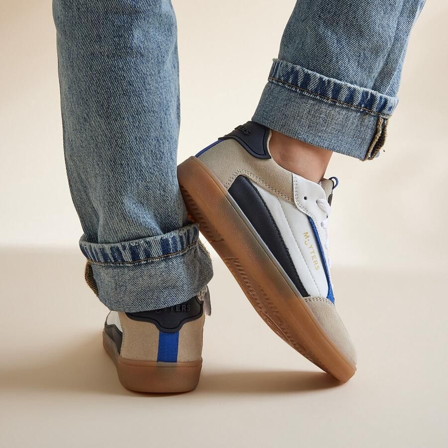 Muyters Sneakers wit Leer Kinderschoenen - Foto 2