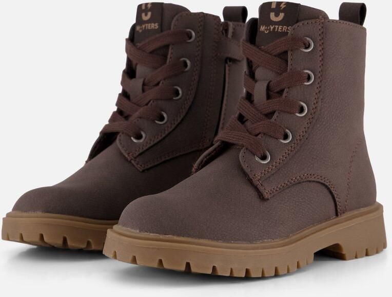 Muyters veterboots bruin Kinderschoenen