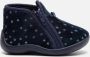 Muyters Pantoffels blauw Textiel 750503 Kinderschoenen - Thumbnail 1