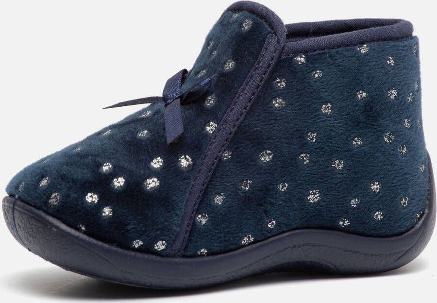 Muyters Pantoffels Blauw Textiel 750503 Textiel