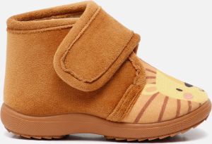 Muyters Pantoffels oranje Textiel