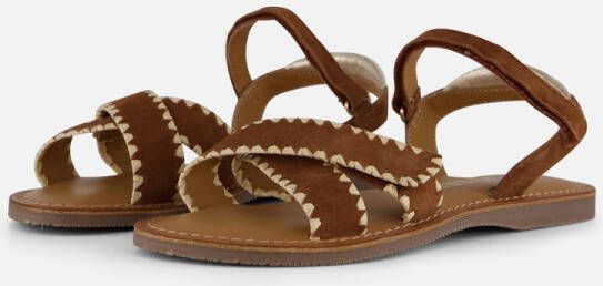 Muyters Sandalen cognac Leer