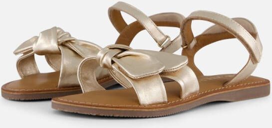 Muyters Sandalen goud Leer