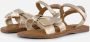 Muyters Sandalen goud Leer - Thumbnail 1