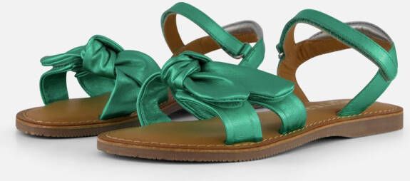 Muyters Sandalen groen Leer