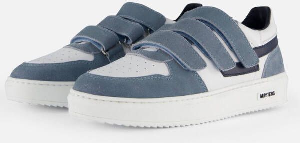 Muyters Sneakers blauw Leer