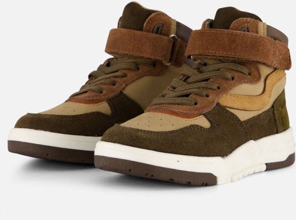 Muyters Sneakers groen Imitatieleer