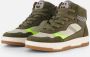 Muyters Sneakers groen Leer Kinderschoenen - Thumbnail 1