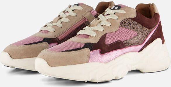 Muyters Sneakers taupe Textiel Kinderschoenen