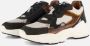 Muyters Sneakers zwart Leer Kinderschoenen - Thumbnail 1