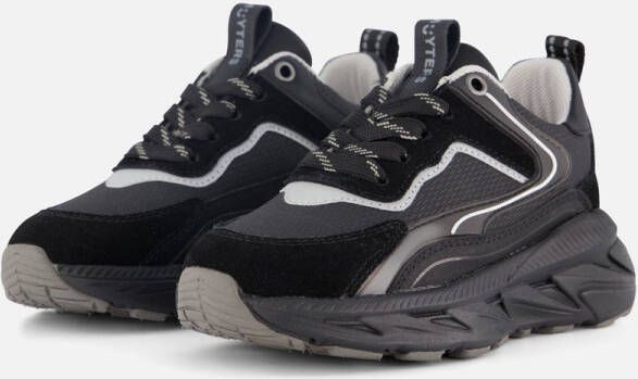 Muyters Sneakers zwart Synthetisch Kinderschoenen