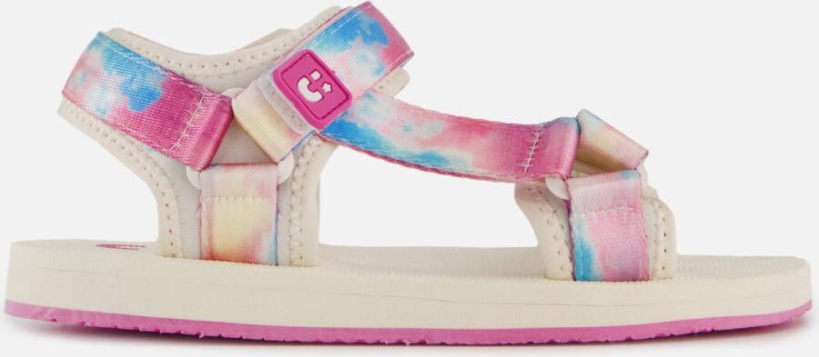 Muyters Tie Dye Sandalen roze Canvas