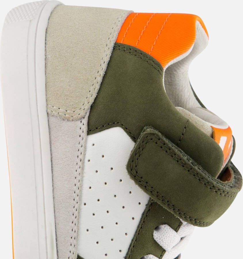 Muyters Velcro Sneakers groen Leer
