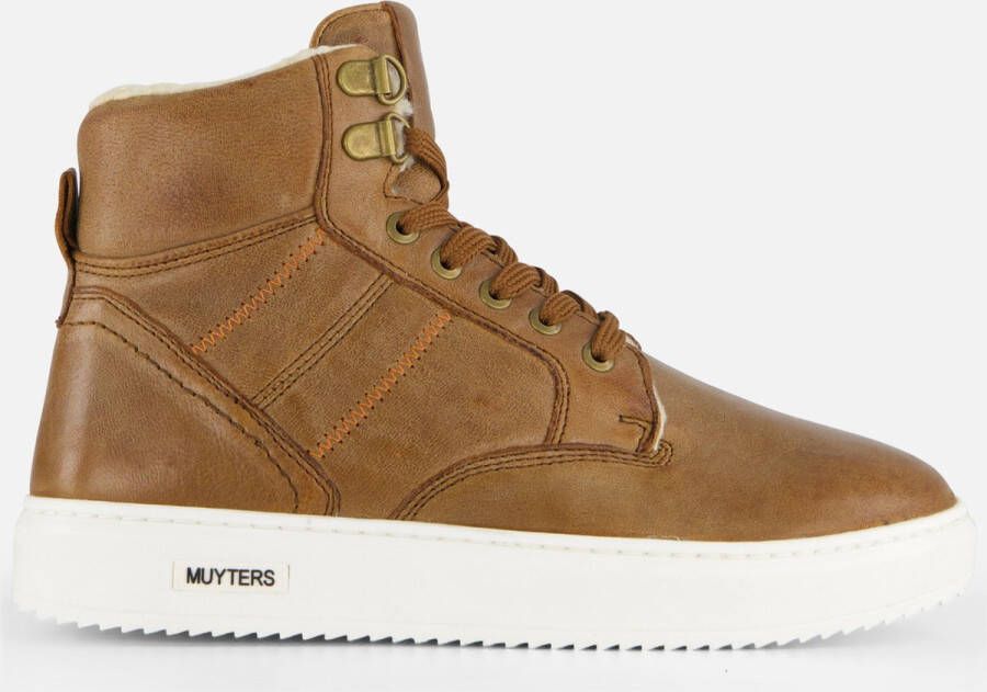 Muyters Veterboots cognac leer