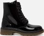 Muyters Veterboots Zwart Lak 040604 Dames - Thumbnail 1