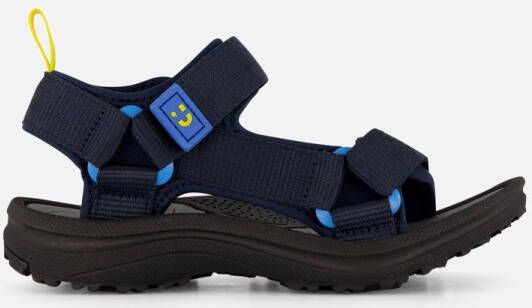 Muyters Sandalen blauw Textiel
