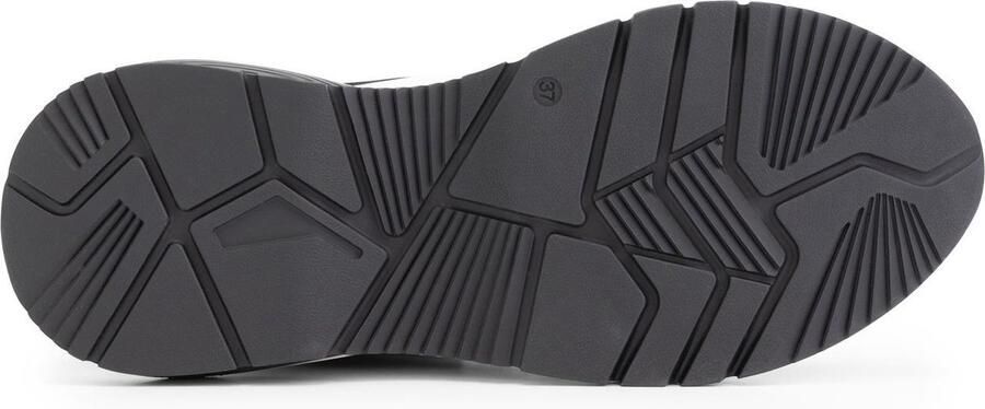 Mysa Rodanthe Leren damessneakers Wit Bruin - Foto 9