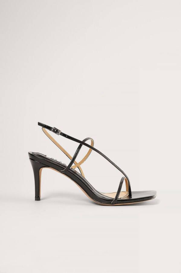 NA-KD NA KD Strappy Vrouwen Sandalen 40 Black